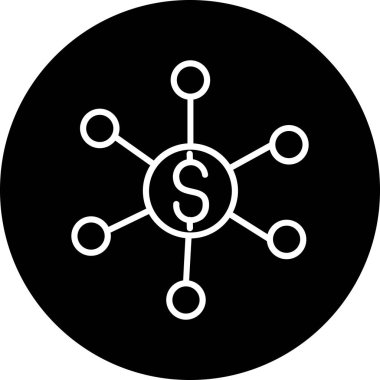 seo modern simgesinin vektör illüstrasyonu