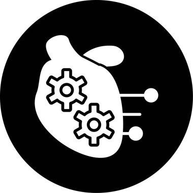 Modern simgenin vektör illüstrasyonu