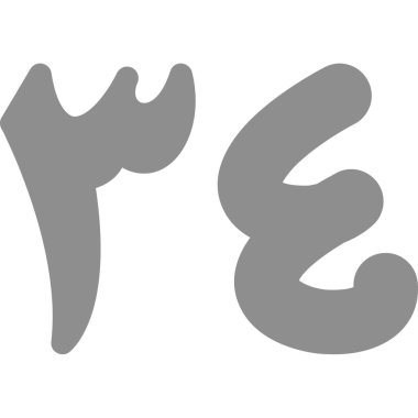 Beyaz arkaplanda burç işaretinin vektör çizimi