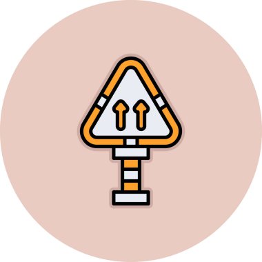 Modern simgenin vektör illüstrasyonu