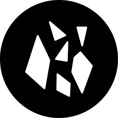 Projeniz için vektör siyah simgesi