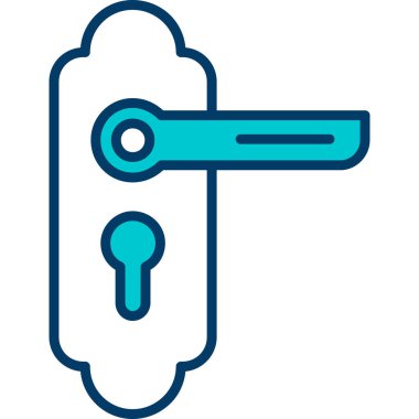 Anahtar. Web simgesi basit illüstrasyon