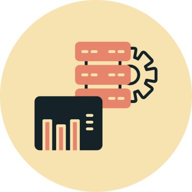 seo modern simgesinin vektör illüstrasyonu