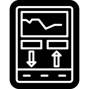 iş grafiği vektör illüstrasyonu