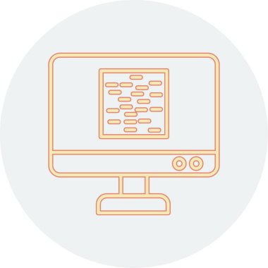 Web tasarım renk vektörü simgesi