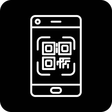 mobil qr kod simgesi