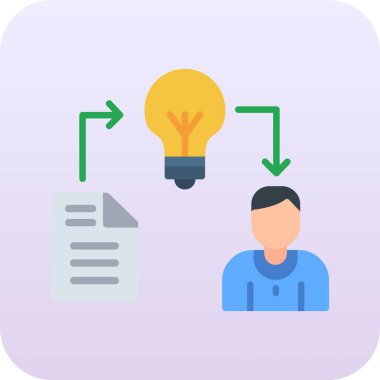 İş yönetimi. Basit simge