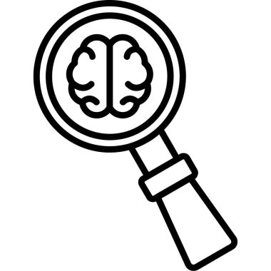 Ara. Web simgesi basit illüstrasyon