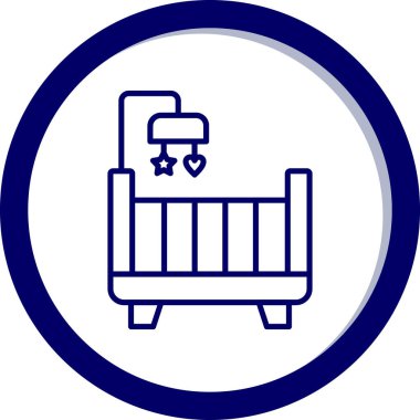 Bir bank simgesinin vektör illüstrasyonu