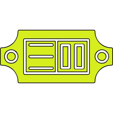 Basit vektör illüstrasyon seosu