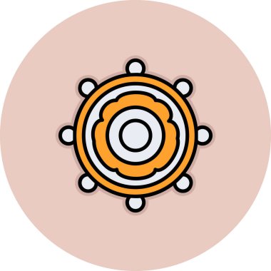 Moda biçimi arka planında virüs simgesi