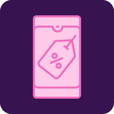 etiket simgesi vektör illüstrasyonu