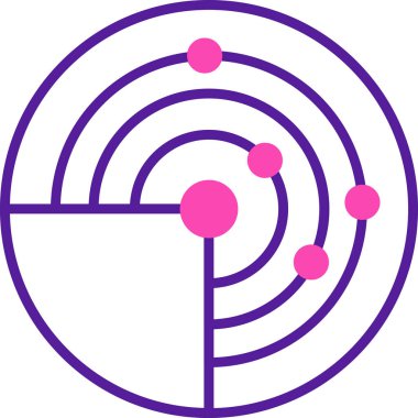 hedef simge vektör illüstrasyonu