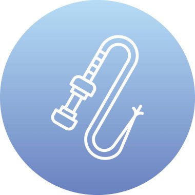 Tek bir simgenin vektör illüstrasyonu