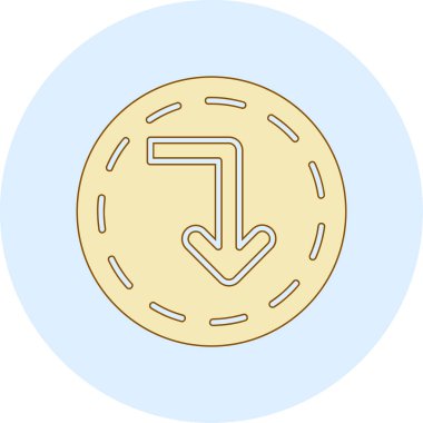 sikke vektör çizim