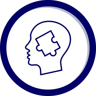 insan baş kutsal kişilerin resmi, vektör çizim