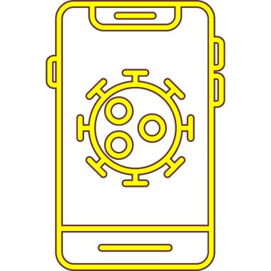 Telefon çağrı ikonu. akıllı telefon arama vektör simgesi düz tasarım