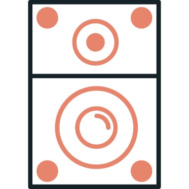 Kamera simgesinin düz tasarım vektör illüstrasyonu