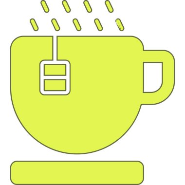 Vektör Kahve Kupası İllüstrasyonu