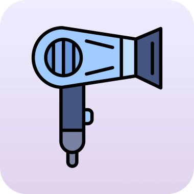 boya fırçası renk ikonu vektör çizimi