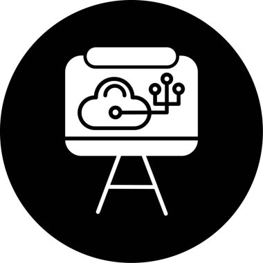 vektör lcd simgesi illüstrasyonu