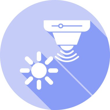 uydu simgesi, basit vektör illüstrasyonu