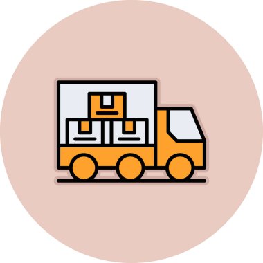 kamyon simgesi çizimi