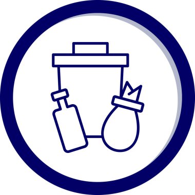 ikon modern illüstrasyon