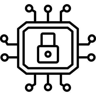 çip çipi simgesi. beyaz arkaplanda izole edilmiş web tasarımı için ana çip vektör simgesi