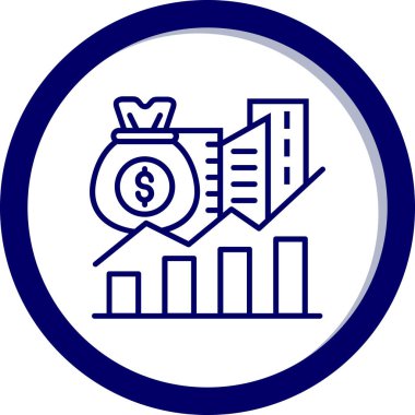 iş simgesi vektör illüstrasyonu