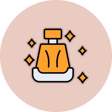 Vektör illüstrasyonu, simge ögesi arkaplanı