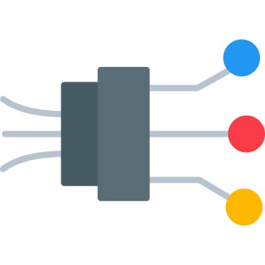 ağ paylaşım simgesi çizimi