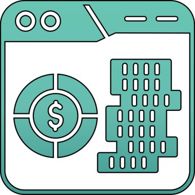 para simgesi vektör illüstrasyonu