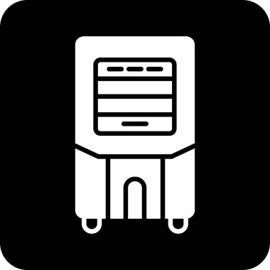 Otobüs. Web simgesi basit tasarım