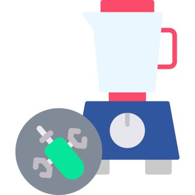 Kahve öğütücüsü. Vektör illüstrasyonu