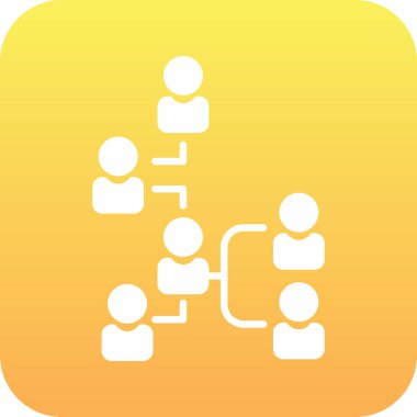 basit bir ağ bağlantısı simgesi