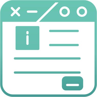 Belge simgesinin vektör illüstrasyonu