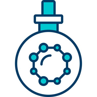 Kolayca düzenleyebilen ve düzenleyebilen noel topu vektör simgesi