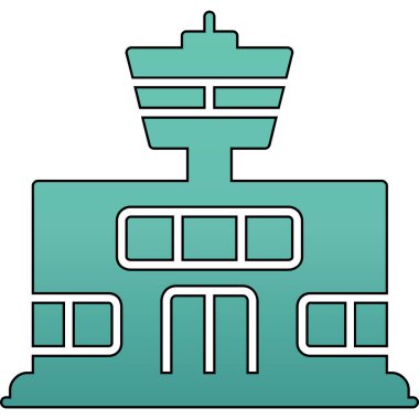 Modern simgenin vektör illüstrasyonu