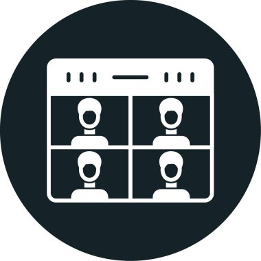 seo modern simgesinin vektör illüstrasyonu