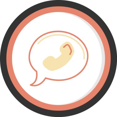 Bir bebek simgesinin vektör illüstrasyonu