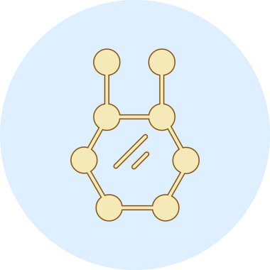 şebeke. Web simgesi basit illüstrasyon