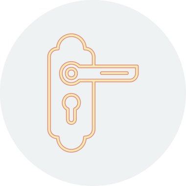 Anahtar. Web simgesi basit illüstrasyon