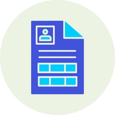 dosya biçimi simgesi, vektör illüstrasyonu