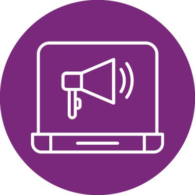 seo modern simgesinin vektör illüstrasyonu