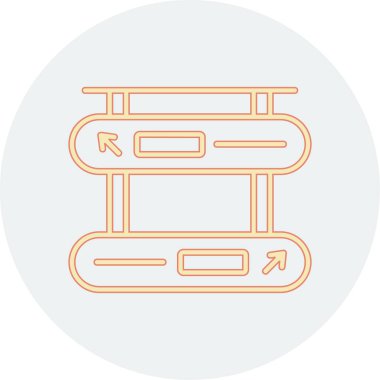 Modern b 'nin vektör illüstrasyonu eksik simgesi