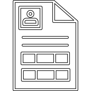 dosya belgesi bilgisayar simgesi ana hat biçiminde