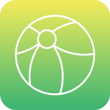 Eşsiz Güneş Vektör Çizgisi Simgesi