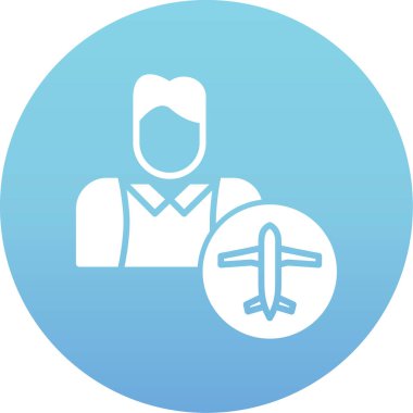 Uçak vektör çizim