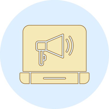 video simgesi vektör illüstrasyonu